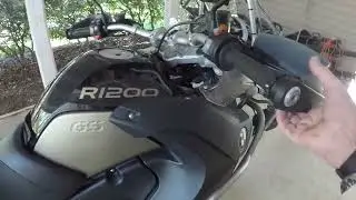 TOURATECH Throttle Lock Installation on 2013 BMW R1200GS Adventure