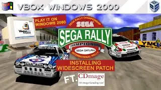 How to Apply Widescreen Patch Saturn ft. CDMage & HxD | Playing it on Windows 2000 !