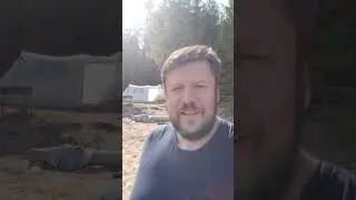 Я обустраиваю свой палаточный лагерь