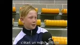 Kevin De Bruyne cute young boy #firstInterview