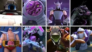 Teenage Mutant Ninja Turtles Legends - All Bosses + Cutscenes (No Death)