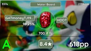 GATmoneyTJ1994 | NAMCO - RUN!RUN!RUN! [Water Board] 8.4* +HDDT 98.25% | 618pp