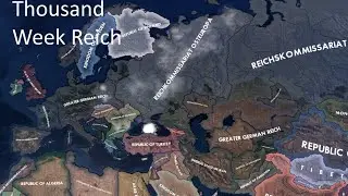 Hoi4 Thousand Week Reich 1952 - 1973 Timelapse (Total War) # 2