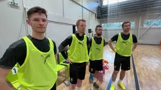 REPORTÁŽ | Trénink futsalové reprezentace v Šamoríně