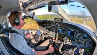 31,000ft Descent into North Carolina! TBM850 IFR Flight VLOG