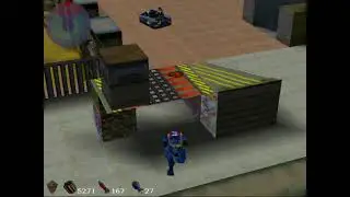 Future Cop L.A.P.D. Demo PC Gameplay (Windows 95 - PCem v15)