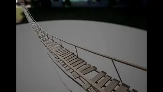 [UE4] Shader-based animated Bridge
