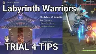 The Echoes of Extinction – Trial 4 Tips for Labyrinth Warriors Event
