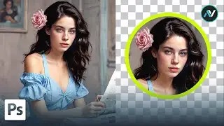 Crop an Image into a Circle in Adobe Photoshop | Adobe Photoshop Tutorial