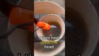 How I restored this hammer #blacksmithing #restoration #diy