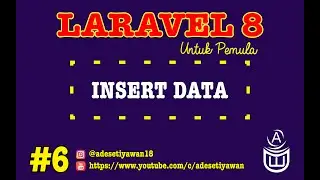 [ TUTORIAL CRUD LARAVEL 8 UNTUK PEMULA ] #6.1 Insert Data di Laravel