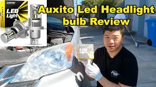How to Replace Headlight Bulb on 2010 Honda CR-V | Auxito LED Headlight Bulb Review