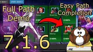 Full Run Through of 7.1.6 Remix - Easy Path - 2024 - MCOC