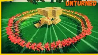 240 ТУРЕЛЕЙ ПРОТИВ ЗОМБИ С 1 000 000 HP | UNTURNED/АНТЮРНЕД