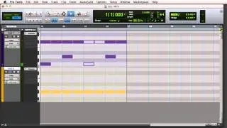 Editing MIDI Data in Pro Tools