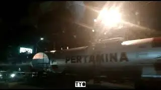 Langsiran Ketel Malam di Madiun