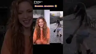 Shakira reagindo Shakira falsa 🤣😅
