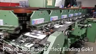 Jilid Buku dengan Lem Panas untuk Buku Tebal Keren Banget