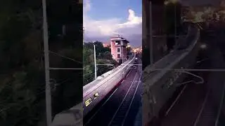 Etr460 Frecciabianca Genova Roma in transito a Roma Tuscolana