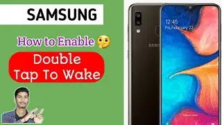 Double tap to unlock || Samsung A10, A20, A30, A50, A70 Double tap to Wake || double click unlock