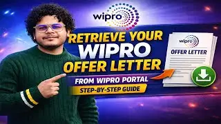 Lost Wipro Offer Letter? Get It from Wipro Portal (No HR, No Email| Kingdom Of Sonu Saw @sawsonu123