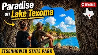 The Texas State Park with a Beach & Caves! Eisenhower State Park