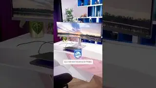 This Philips screen is huuuuuge 🤯