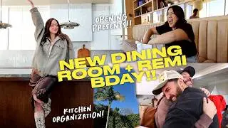 New Dining Room, Giving Remi Her Birthday Present, and More !!!