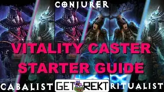 Grim Dawn Beginner Vitality Caster Guide, Conjurer / Cabalist / Ritualist [HC viable]
