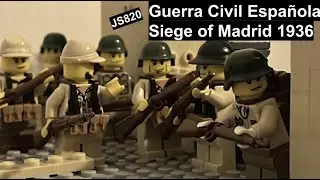Lego Spanish Civil War - Siege of Madrid 1936
