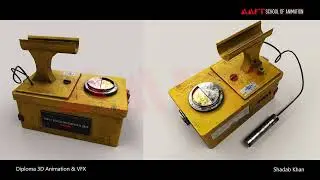 AAFT | School of Animation | Student Work | 3D Modeling and Texturing