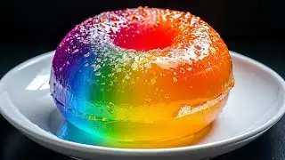 RAINBOW cake. He is adored by adults and children! You will be amazed! Wow dessert