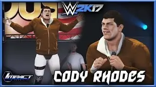 WWE 2K17 Cody Rhodes TNA CAW Formula + Entrance & Formula