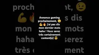 un Retour ? 😎