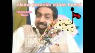 Allama Ghazanfar Abbas Tonsvi Al Hashmi