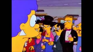 Simpsons - Marge malt Mr. Burns nackt