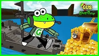 Roblox Let's Play Pretend Play Pirate Build a Boat for Treasure + Jurassic Tycoon + Lab Experiment