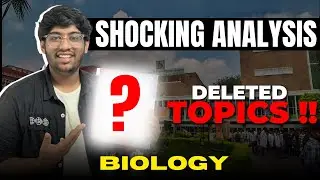 Shocking Fact Check on Reduced syllabus 😱 ! NEET 2024 | Biology Analysis