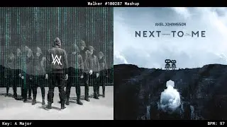 Next To Me ✘ Alone (Mashup) - Alan Walker & Axel Johansson ft. Tina Stachowiak