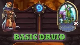 Hearthstone Deck Guide - Starter Druid (Basic Cards Only)