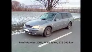 Ford Mondeo 2.0 TDDI Engine runnig, EGR Off