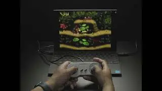 USB Game Controller with SNES-like Layout