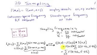 2-Dimensional Sampling Theory