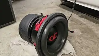 DD AUDIO 812F - free air -  pierwszy rozruch #2 rockford fosgate t2500bdcp