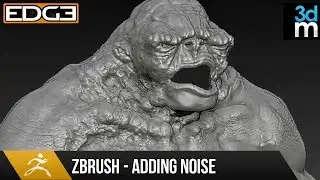 Zbrush Tutorial - Adding Noise to Create Surface Details HD by 3dmotive