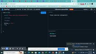 What is Flutter & dart ? | Variables in Dart | Flutter for beginners Part 01
