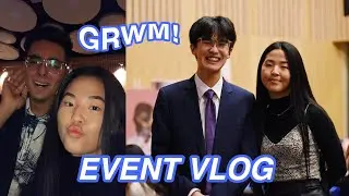 GRWM Semi-Formal Event vlog | PYC Solstice