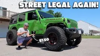 MAKING THE JEEP STREET LEGAL FOR ONLY $7.50!!