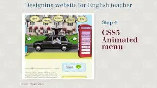 Web design in Bournemouth. Designing website for English teacher