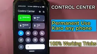 Mi Control Center Permanent | control center permanent use kaise kare